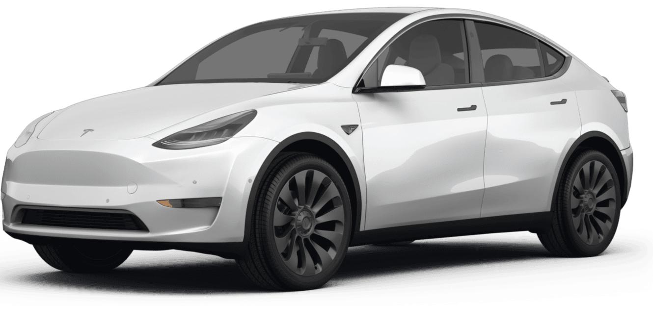 TESLA MODEL Y 2022 7SAYGDEF4NF342405 image